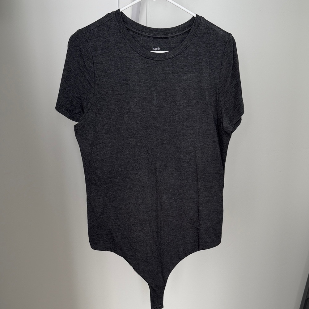Nuuds Charcoal Gray Top